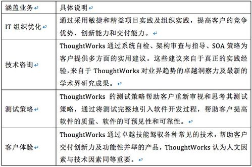 thoughtworks 思特沃克 概況分析